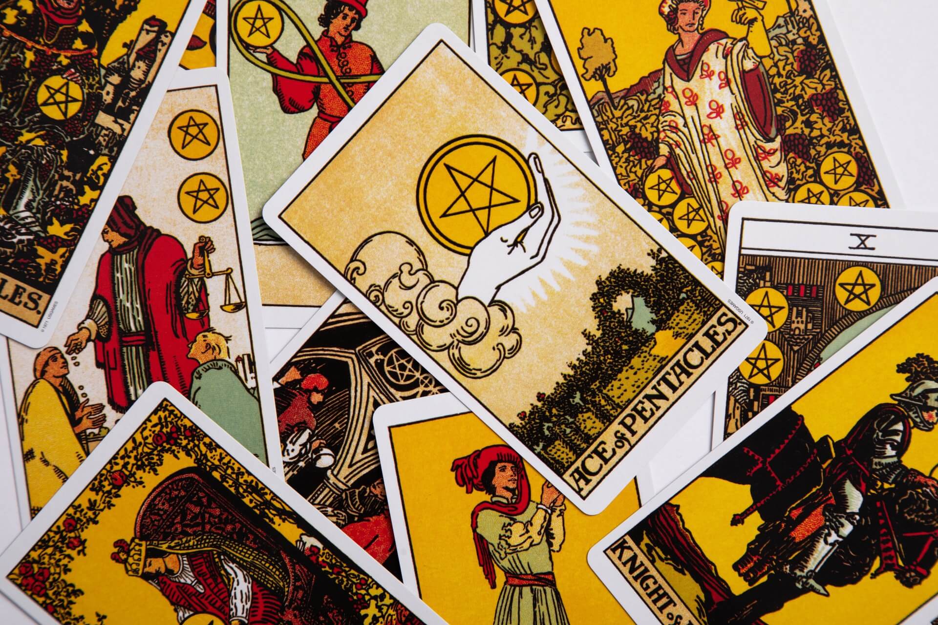 Most tarot readers prefer to use the popular Rider-Waite tarot deck