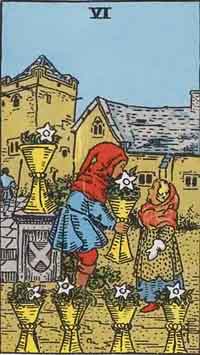 Six of Cups (Reversed)