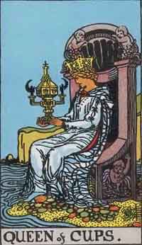 Queen of Cups (Reversed)