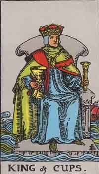 King of Cups (Reversed)
