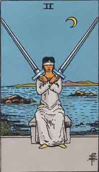 Two of Swords (Reversed)